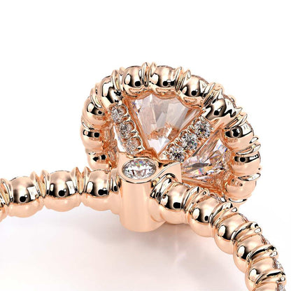 Verragio Halo Round Engagement Ring