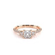Verragio Three-Stone Princess Engagement Ring
