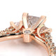 Verragio Three-Stone Princess Engagement Ring