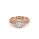 Verragio Three-Stone Princess Engagement Ring