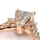 Verragio Three-Stone Princess Engagement Ring