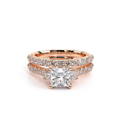 Verragio Three-Stone Princess Engagement Ring