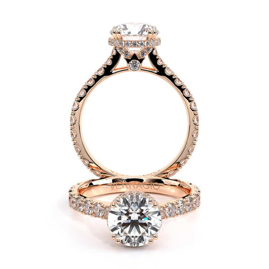 Verragio Halo Round Engagement Ring
