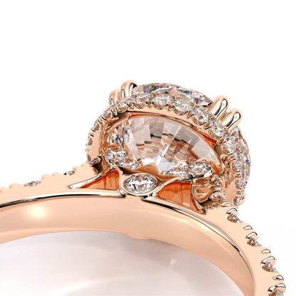 Verragio Halo Round Engagement Ring