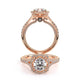 Verragio Halo Round Engagement Ring