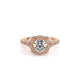 Verragio Halo Round Engagement Ring