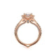 Verragio Halo Princess Engagement Ring