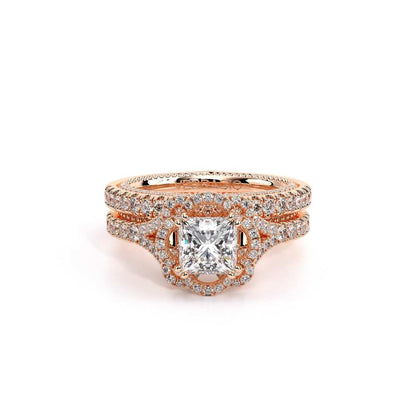 Verragio Halo Princess Engagement Ring