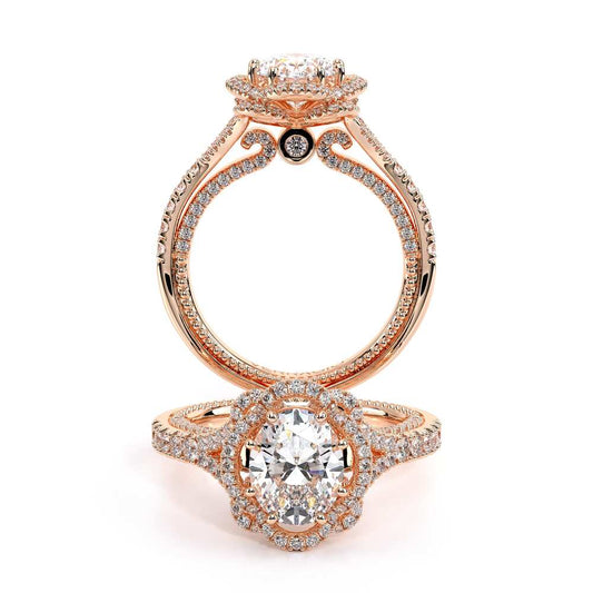 Verragio Halo Oval Engagement Ring