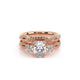 Verragio Three-Stone Oval Engagement Ring