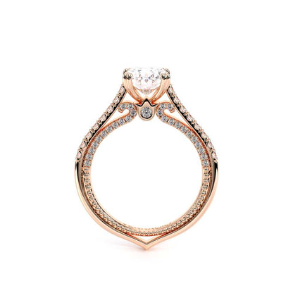 Verragio Pave Oval Engagement Ring