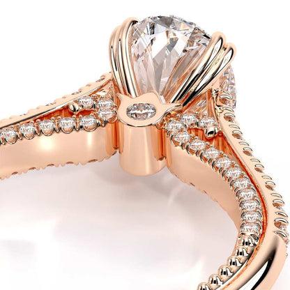 Verragio Pave Oval Engagement Ring