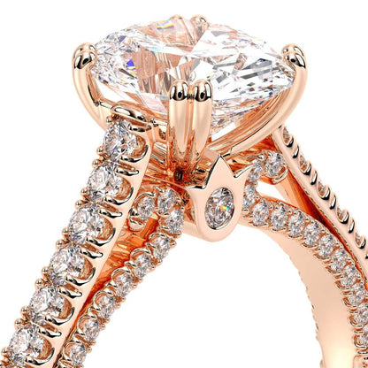 Verragio Pave Oval Engagement Ring