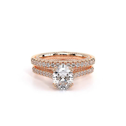 Verragio Pave Oval Engagement Ring