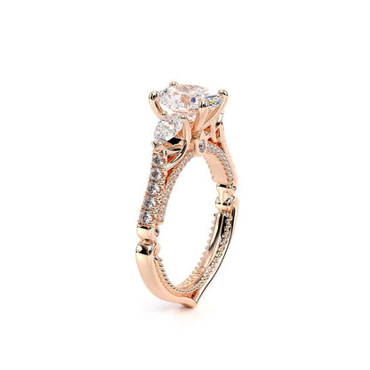 Verragio Three-Stone Oval Engagement Ring