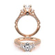 Verragio Three-Stone Round Engagement Ring