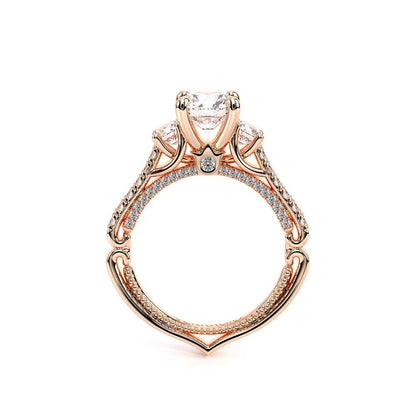 Verragio Three-Stone Round Engagement Ring