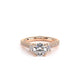 Verragio Three-Stone Round Engagement Ring