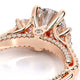 Verragio Three-Stone Round Engagement Ring