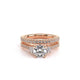 Verragio Three-Stone Round Engagement Ring