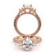 Verragio Three-Stone Oval Engagement Ring