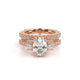 Verragio Three-Stone Oval Engagement Ring