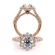 Verragio Halo Round Engagement Ring