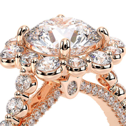 Verragio Halo Round Engagement Ring