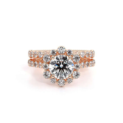 Verragio Halo Round Engagement Ring