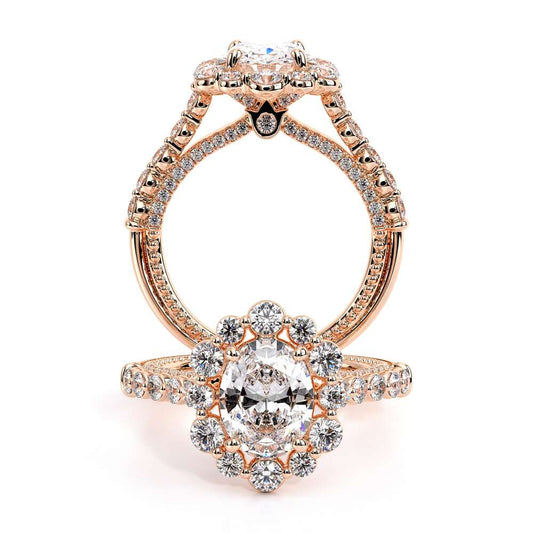 Verragio Halo Oval Engagement Ring