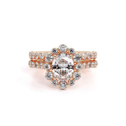 Verragio Halo Oval Engagement Ring