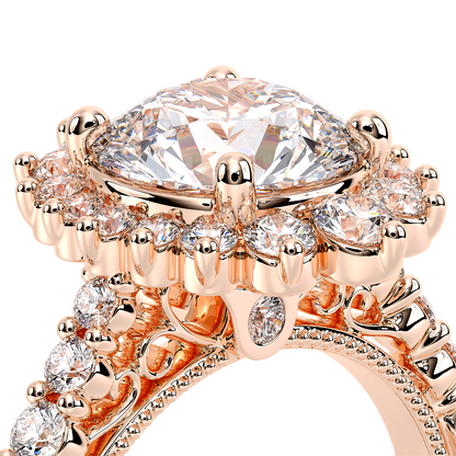 Verragio Halo Round Engagement Ring