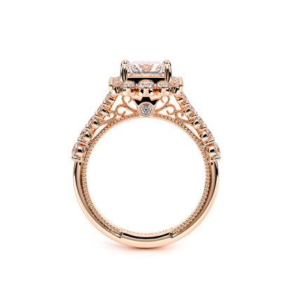 Verragio Halo Princess Engagement Ring