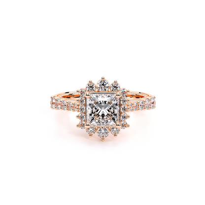 Verragio Halo Princess Engagement Ring