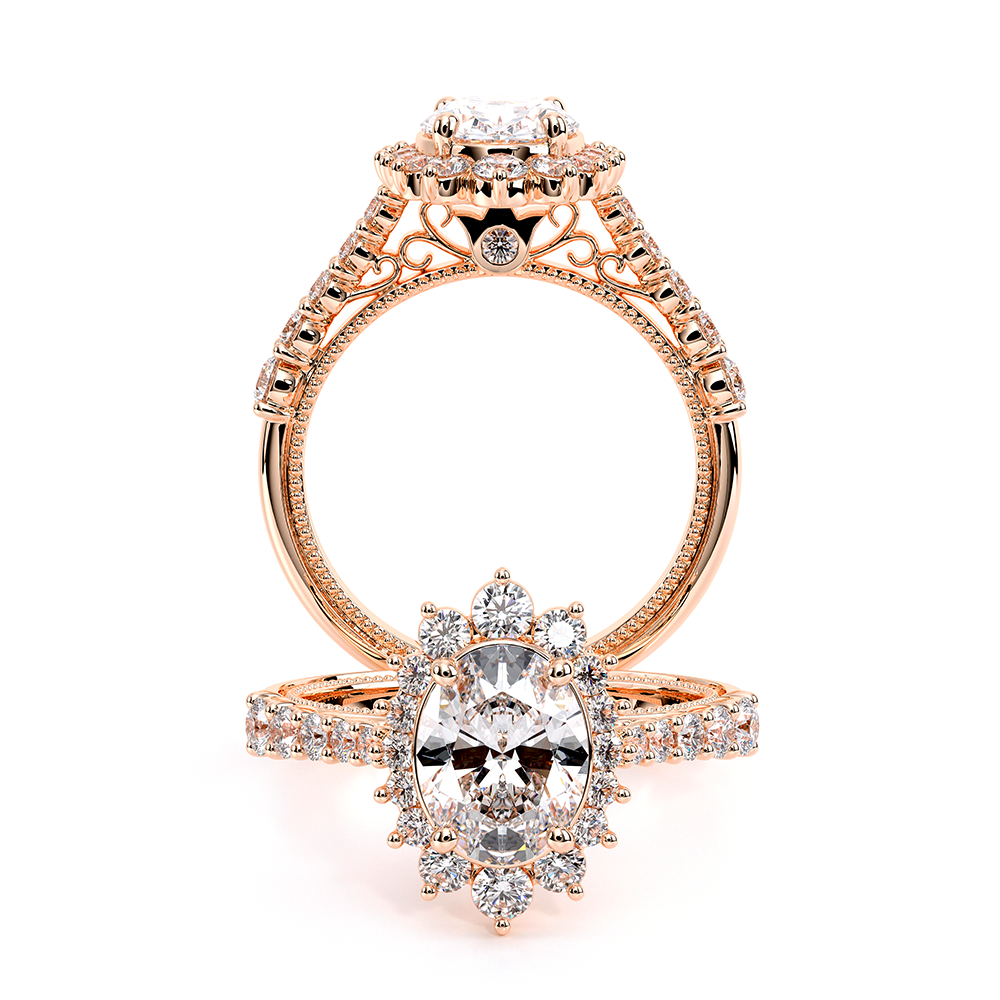 Verragio Halo Oval Engagement Ring