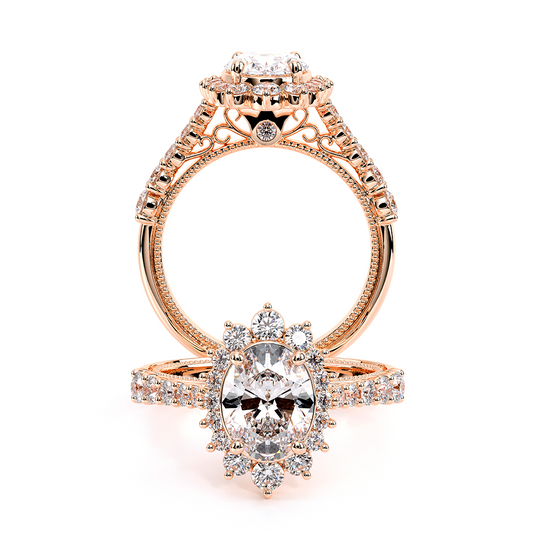 Verragio Halo Oval Engagement Ring