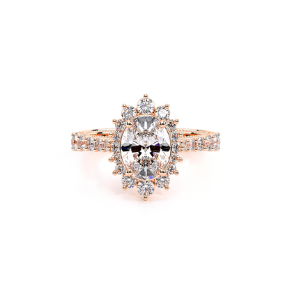 Verragio Halo Oval Engagement Ring