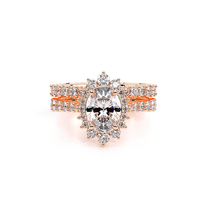 Verragio Halo Oval Engagement Ring