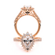 Verragio Halo Pear Engagement Ring