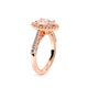 Verragio Halo Pear Engagement Ring