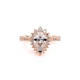 Verragio Halo Pear Engagement Ring
