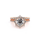 Verragio Halo Round Wedding Band