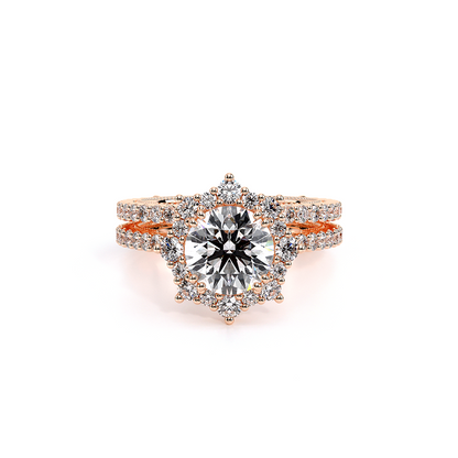 Verragio Halo Round Wedding Band