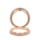 Verragio Halo Round Wedding Band