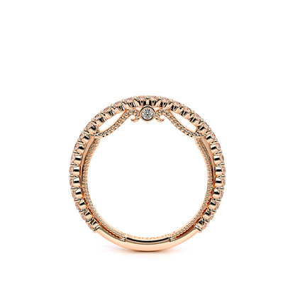 Verragio Halo Round Wedding Band