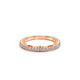 Verragio Halo Round Wedding Band