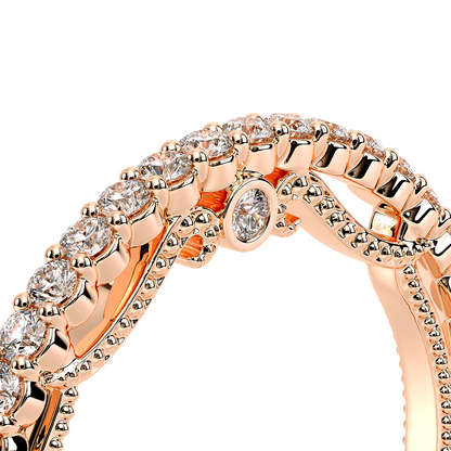 Verragio Halo Round Wedding Band