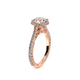 Verragio Halo Round Engagement Ring