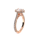 Verragio Halo Pear Engagement Ring