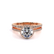 Verragio Halo Round Wedding Band